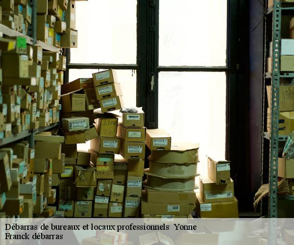 Débarras de bureaux et locaux professionnels  89 Yonne  Franck débarras