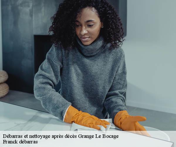 Débarras et nettoyage après décès  grange-le-bocage-89260 Franck débarras