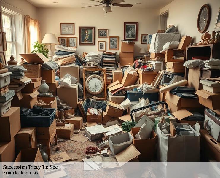 Succession  precy-le-sec-89440 Franck débarras