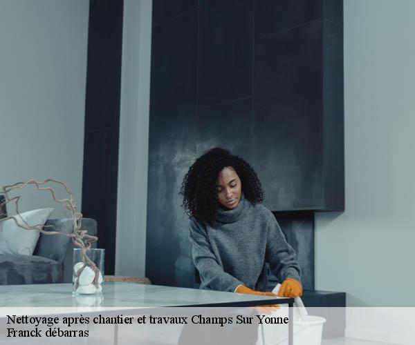 Nettoyage après chantier et travaux  champs-sur-yonne-89290 Franck débarras